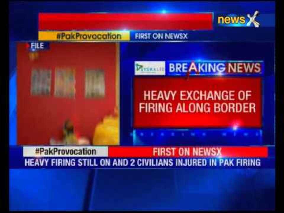 2 Civilian injured in cross border firing in  Jammu and Kashmir