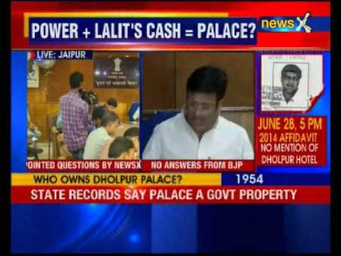 Rajsthan BJP addresses press conference in Jaipur