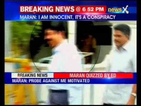 Former Telecom Minister Dayanidhi Maran questioned for second day by CBI