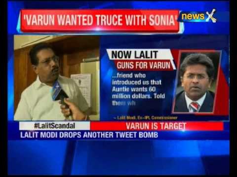 Lalit Modi now drags Varun Gandhi into row