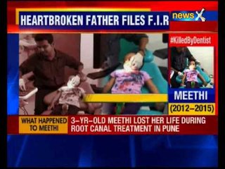 3-year-old girl declared dead after dental procedure in Pune