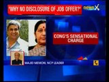 Lalit Modi offered Sushma Swaraj husband job in his company