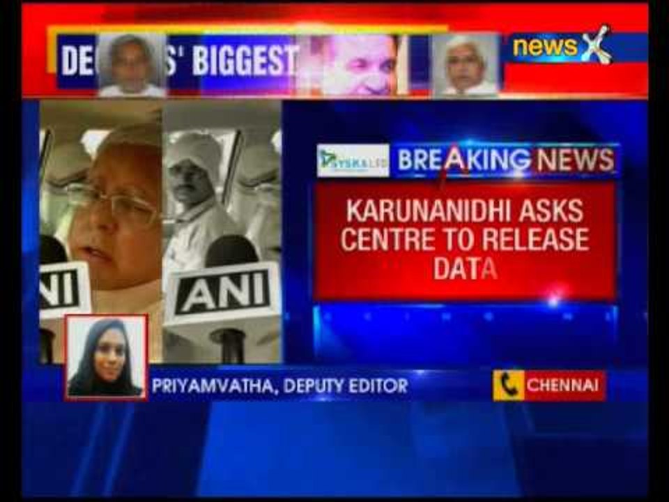 DMK asks Centre to release census data on caste