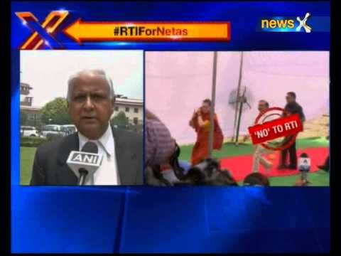 Supreme Court issues notice to political parties as to why they shouldn't fall under RTI