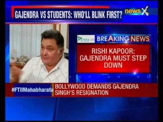 Скачать видео: Gajendra Chauhan should voluntarily retire: Rishi Kapoor