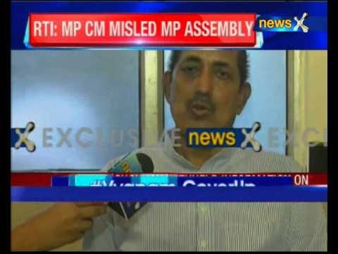 Congress demands for Shivraj Singh Chouhans's resignation