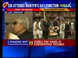 Restrictions in Srinagar to prevent separatist rally, Mufti offers floral tributes to martyrs