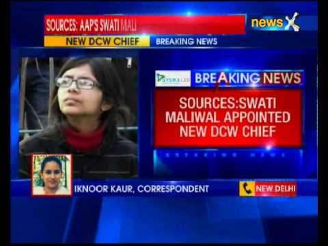 Arvind Kejriwal appoints AAP leader Naveen Jaihind`s wife Swati Maliwal as next DCW chief