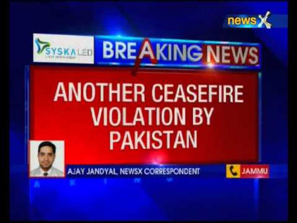 Another ceasefire violation by Pakistan in RS Pura sector, Jammu and Kashmir