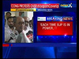 Vyapam Scam: Digvijay Singh accused BJP on Vyapam