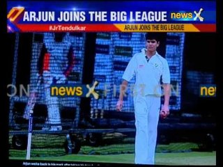Arjun Tendulkar trains with English team ahead of Lord's test