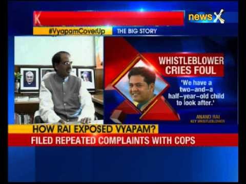 Vyapam Scam: Key whistleblower Dr Anand Rai has been transferred from Indore