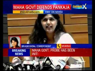 Maharashtra government backs Pankaja Munde in High Court
