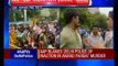 AAP youth wing stages protest in Delhi