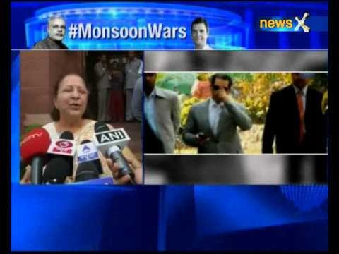 Sumitra Mahajan after the washout in Lok Sabha