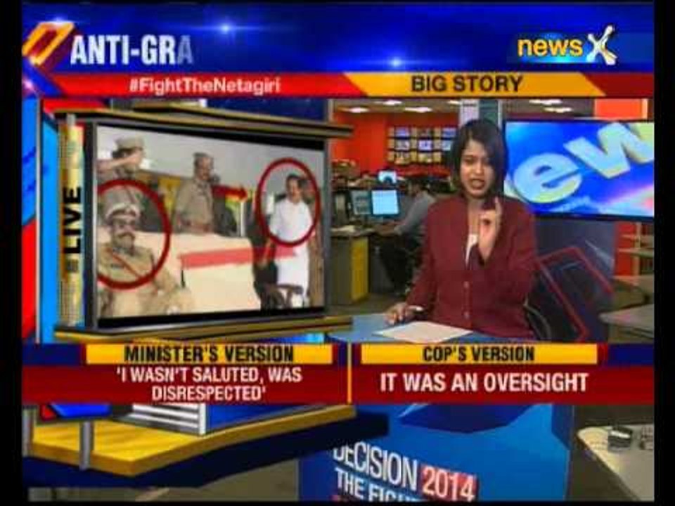 Saluting netas top cop's top job?