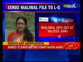 Swati Maliwal hits out Najeeb Jung