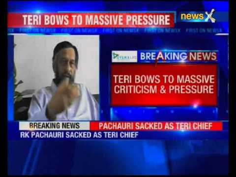 RK Pachauri removed as TERI chief