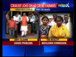 Cruelest joke on 60 crore Farmers