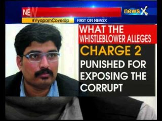 Vyapam whistle blower Prashant Pandey's wife detained