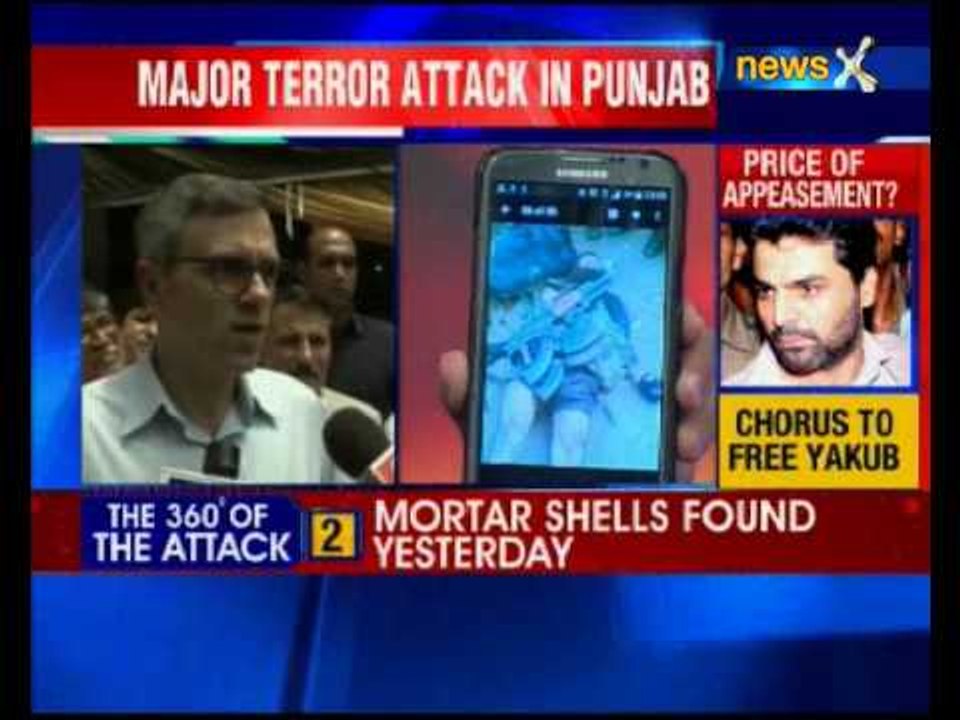 Omar Abdullah sees a pattern in Gurdaspur attack