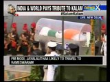 Kalam's body flown to Rameswaram from Delhi