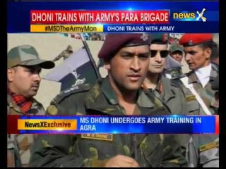 MS Dhoni undergoing two-week Para training in Agra