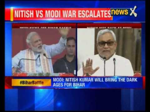 Bihar Chief Minister Nitish Kumar addresses media