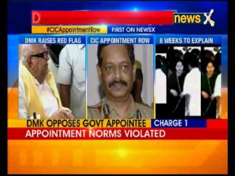 Madras HC issues notice to Jayalalithaa on plea challenging appointment of CIC