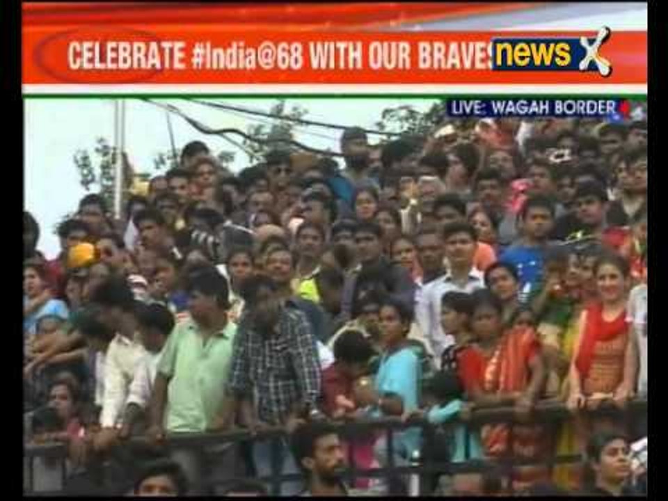 NewsX live from Wagah Border: Jai Hind at Wagah border