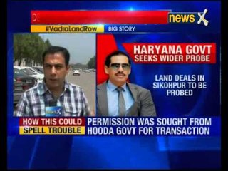 Haryana govt to probe Robert Vadra's land deals