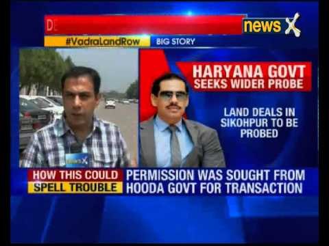 Haryana govt to probe Robert Vadra's land deals
