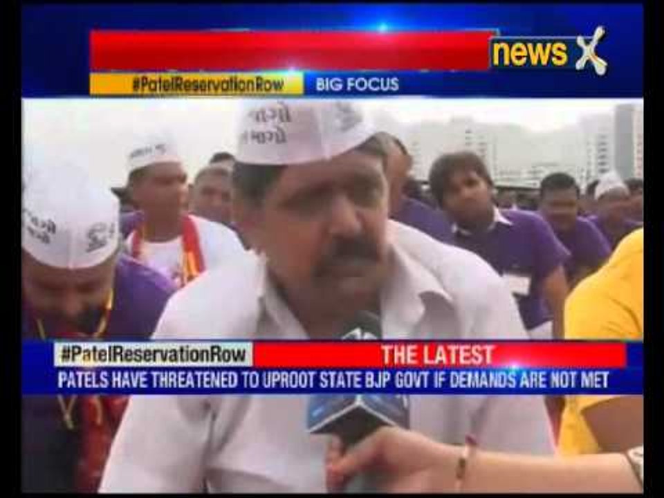 25 lakh protesters gather at Maha Kranti rally in Ahmedabad