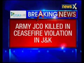 Army officer killed in Pakistan firing in J&K's Kupwara