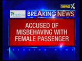 Uber driver arrested for 'misbehaving' with woman passenger