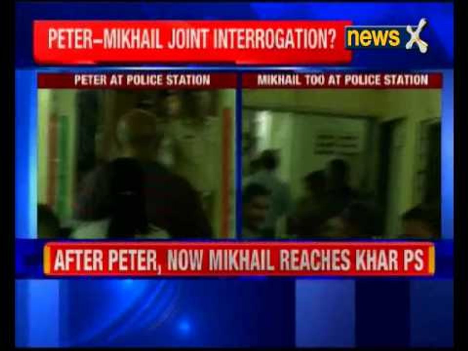Sheena Bora Murder Case: Peter Mukerjea and Mikhail Bora reach Khar police station for questioning