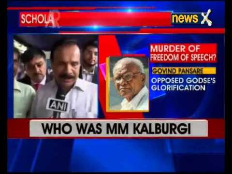 Former Karnataka University VC M M Kalaburgi shot dead at Dharwad residence