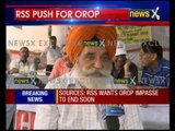 RSS tells govt to resolve OROP, wants panel formed to end row