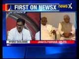 Samajwadi Party general secretary Ram Gopal Yadav addresses press conference