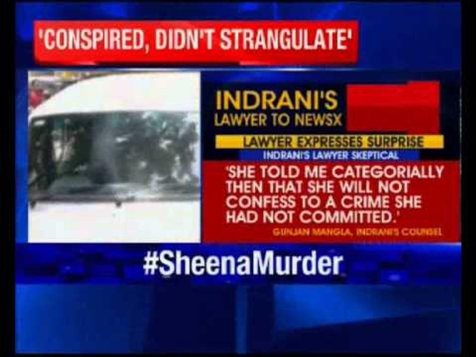 Indrani Mukerjea admits her involvement in Sheena Bora's murder