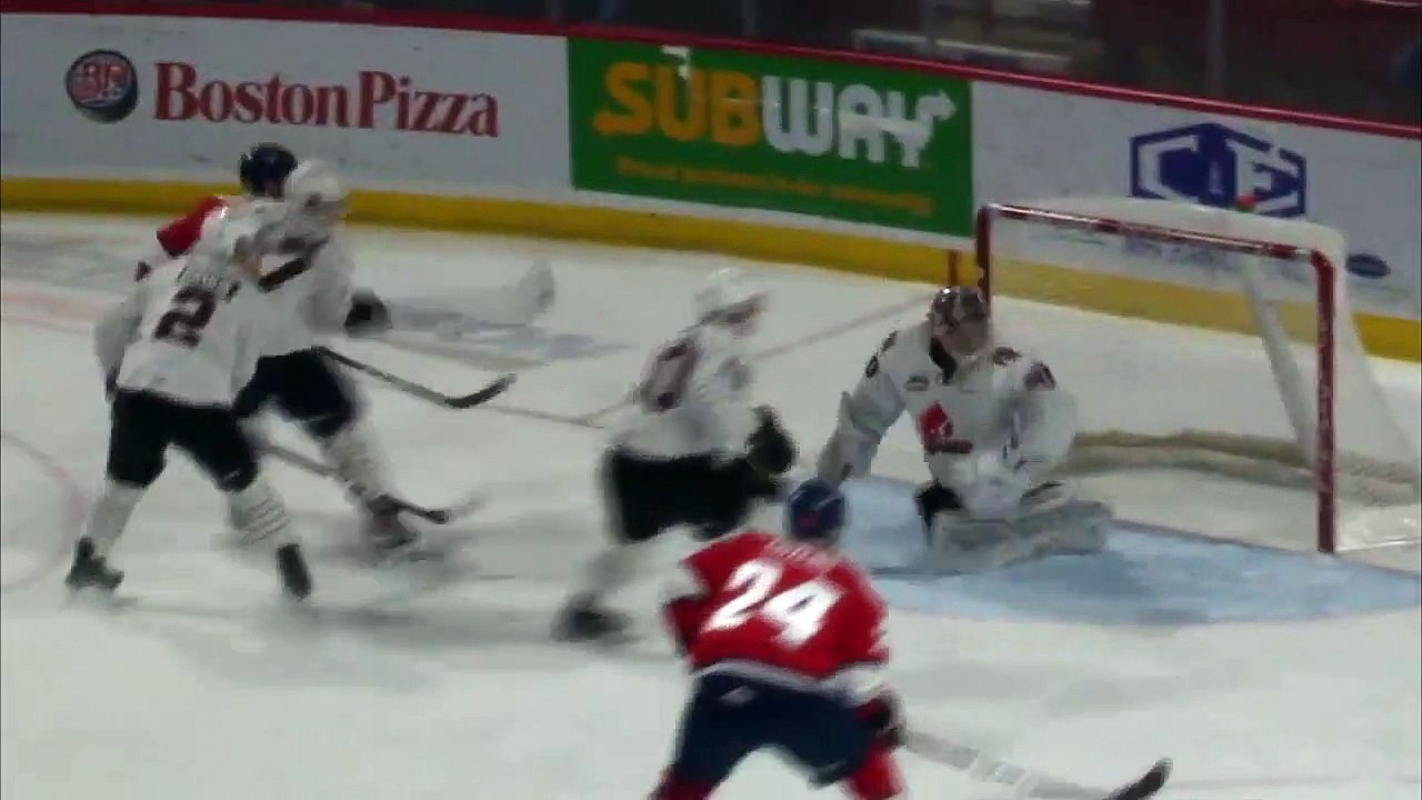 Highlights: Hurricanes (5) at Warriors (0)