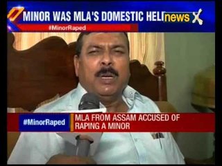 MLA from Assam accused of Raping a minor household maid