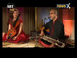 Art Talk - Shubhendra and Saskia Rao (Sitar/Cello Players)