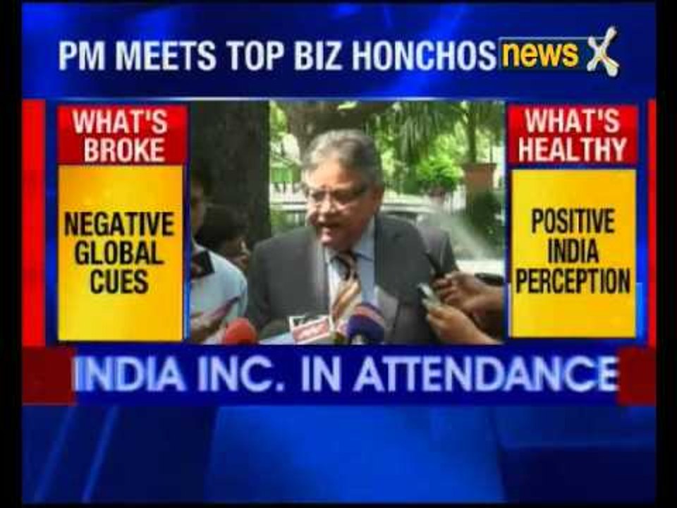 PM Narendra Modi asks industry leaders to take risk, make investments