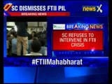 Exclusive report of Newsx : SC refuses to intervene in FTII crisis