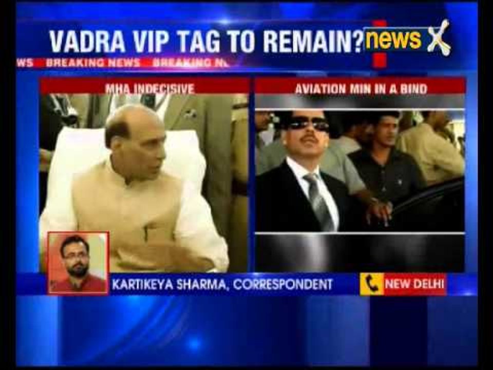 MHA leaves aviation ministry foxed on Robert Vadra's no-frisk status