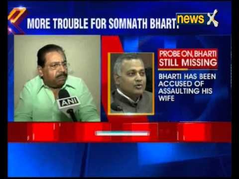 Delhi police to issue 2nd notice to AAP MLA Somnath Bharti in domestic violence case