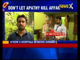 No time for AIIMS doctors to treat infant?