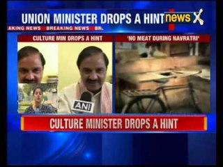 Union Culture Minister Mahesh Sharma wants meat ban during Navratri