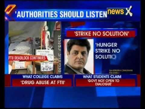 FTII protest: Symbolic hunger strike in Delhi
